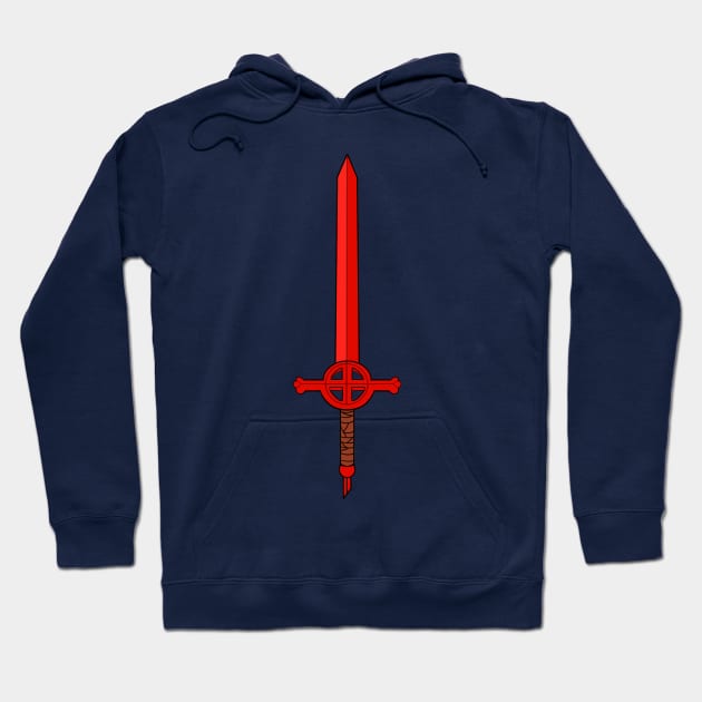 Blood Demon Sword Hoodie by maplefoot